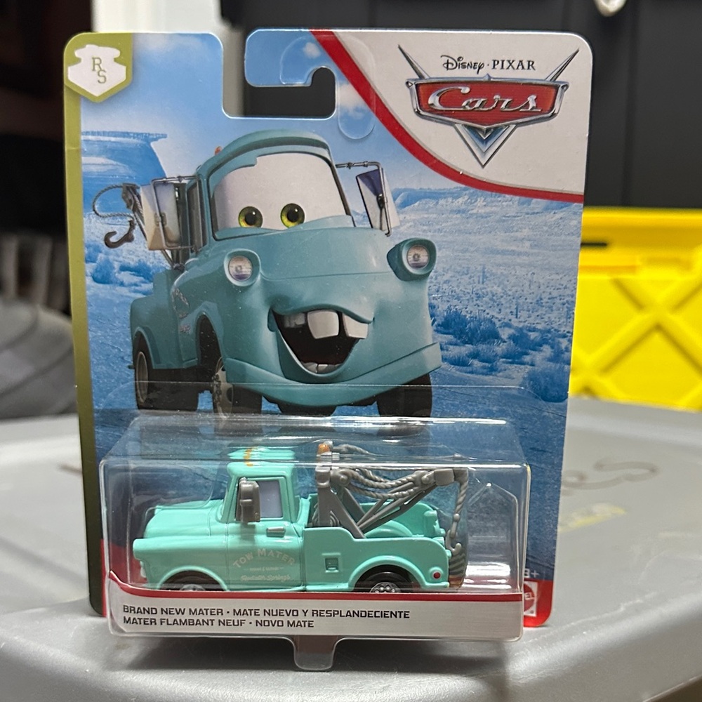 Mattel Cars Tow Mater Toy - Teal